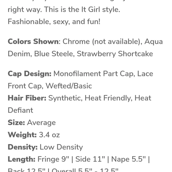 NWT BelleTress Vienna Roast wig - Picture 13 of 14